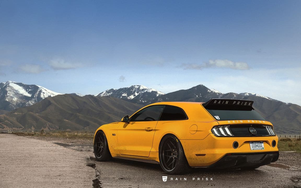 Widebody Mustang Hatchback