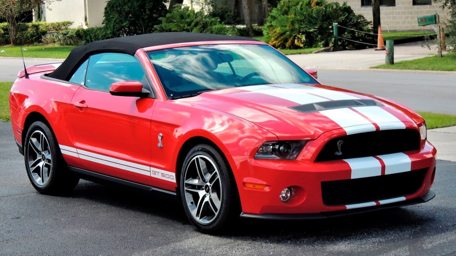 2010 FORD SHELBY GT500 CONVERTIBLE