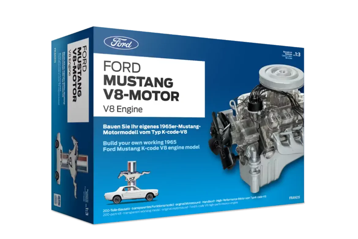 Ford Mustang V8-Motor Franzis