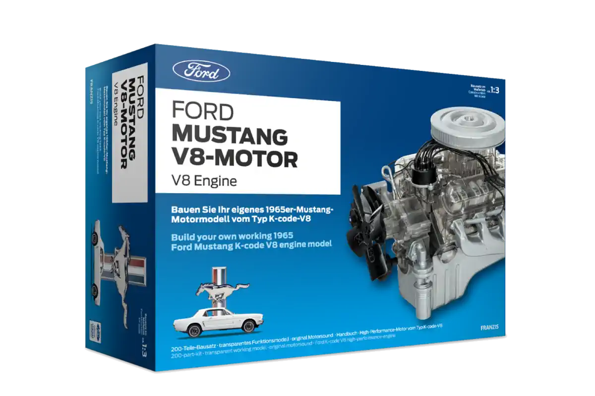 Ford Mustang V8-Motor Franzis