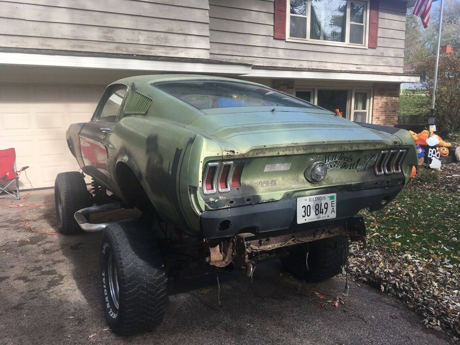 1967 Ford Mustang 4x4