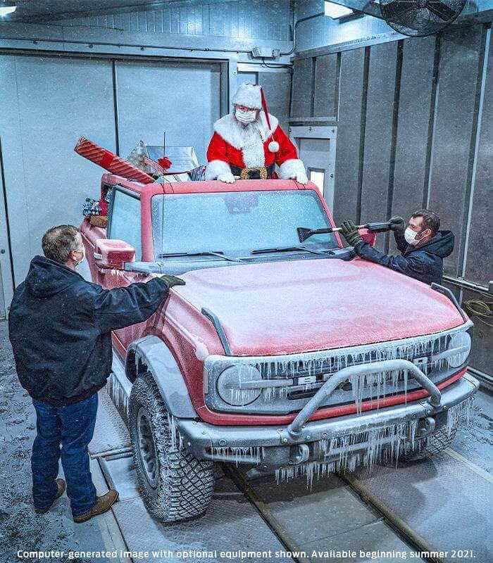 Père Noël - Ford Bronco 2020