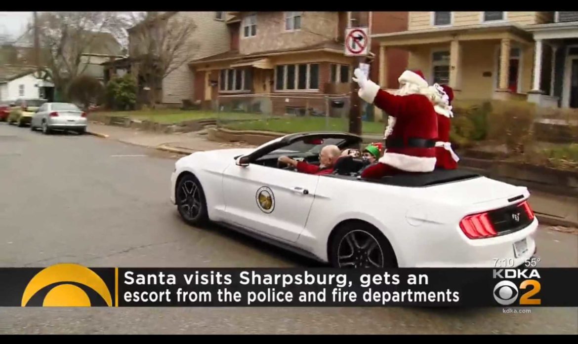 Santa - Sharpsburg Parade