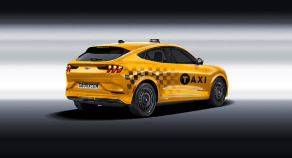 2020 Mustang Mach-E Taxi