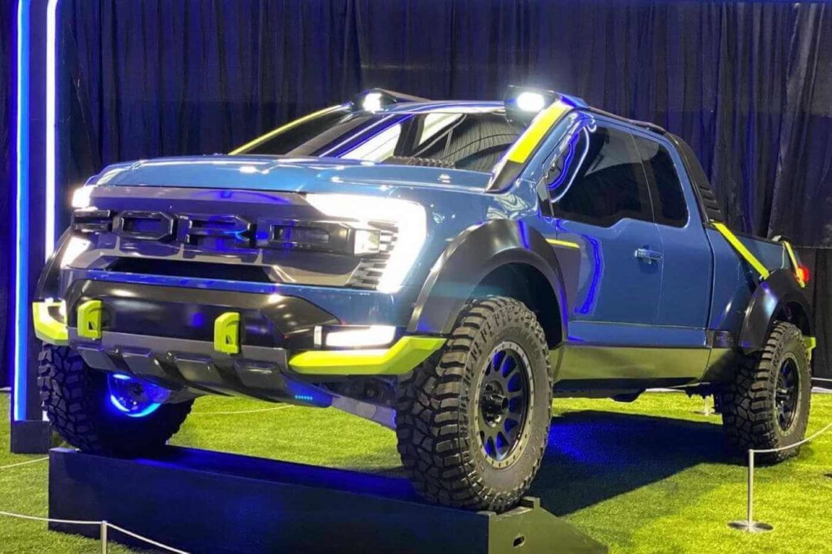 2021 Ford F-150 Rocket League Edition