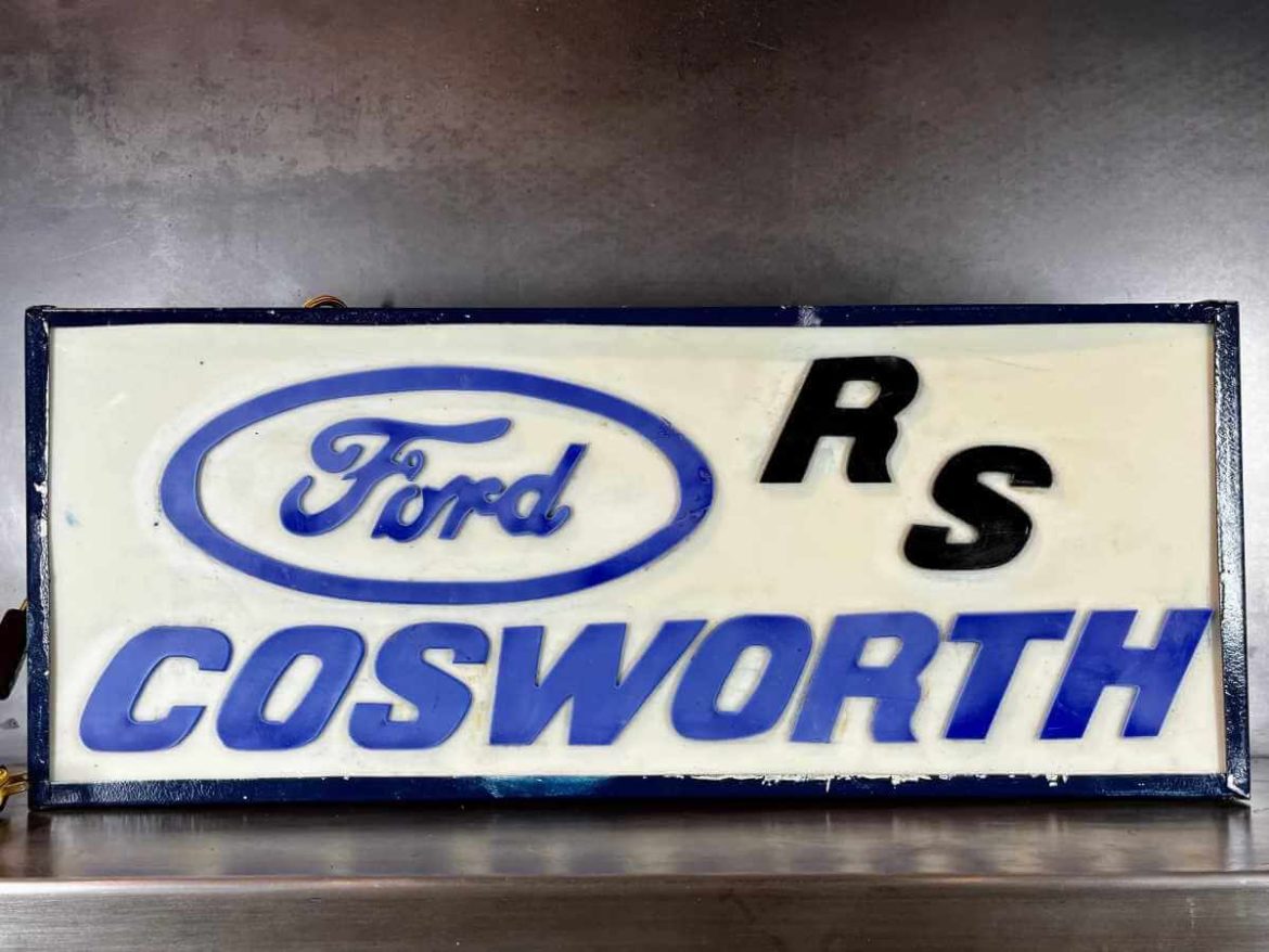 Ford Cosworth sign