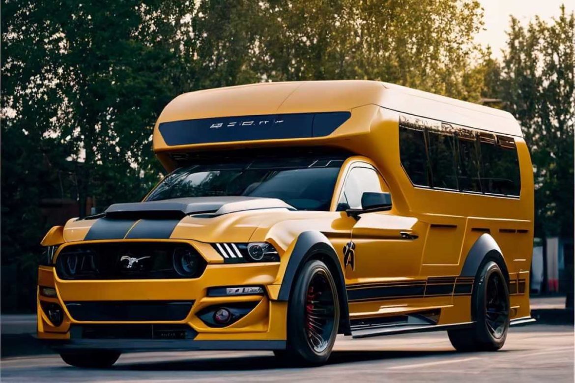 Ford Mustang School Bus