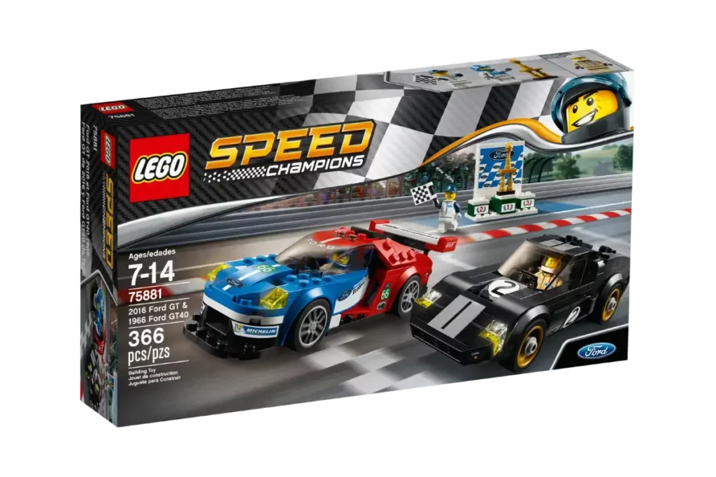 LEGO Speed Champions Ford GT 2016 & Ford GT40 1966