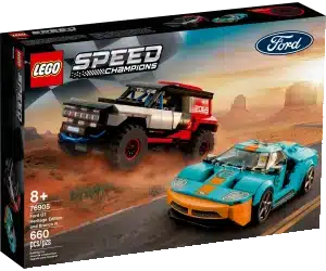 LEGO® Speed Champions Ford GT Heritage Edition et Bronco R
