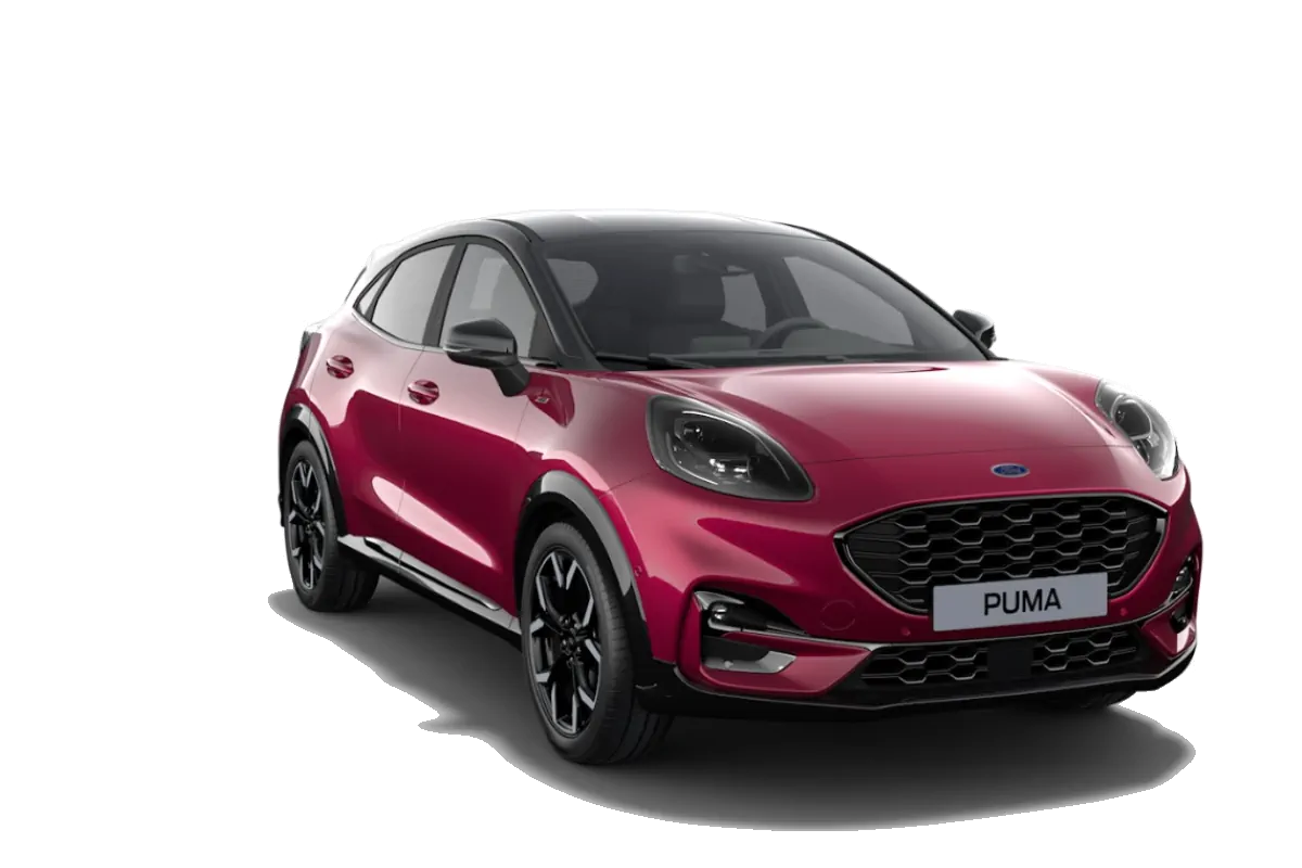 Ford Puma Rouge Vivid Ruby